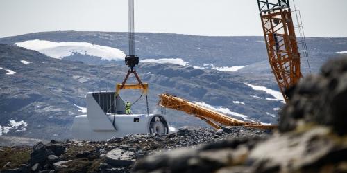 Wind turbine. (Photo: Ole Martin Wold)